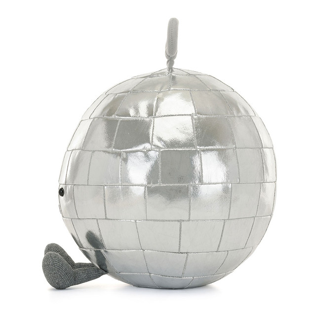 Silver Jellycat Amuseables Disco Ball | US-RFTY89526