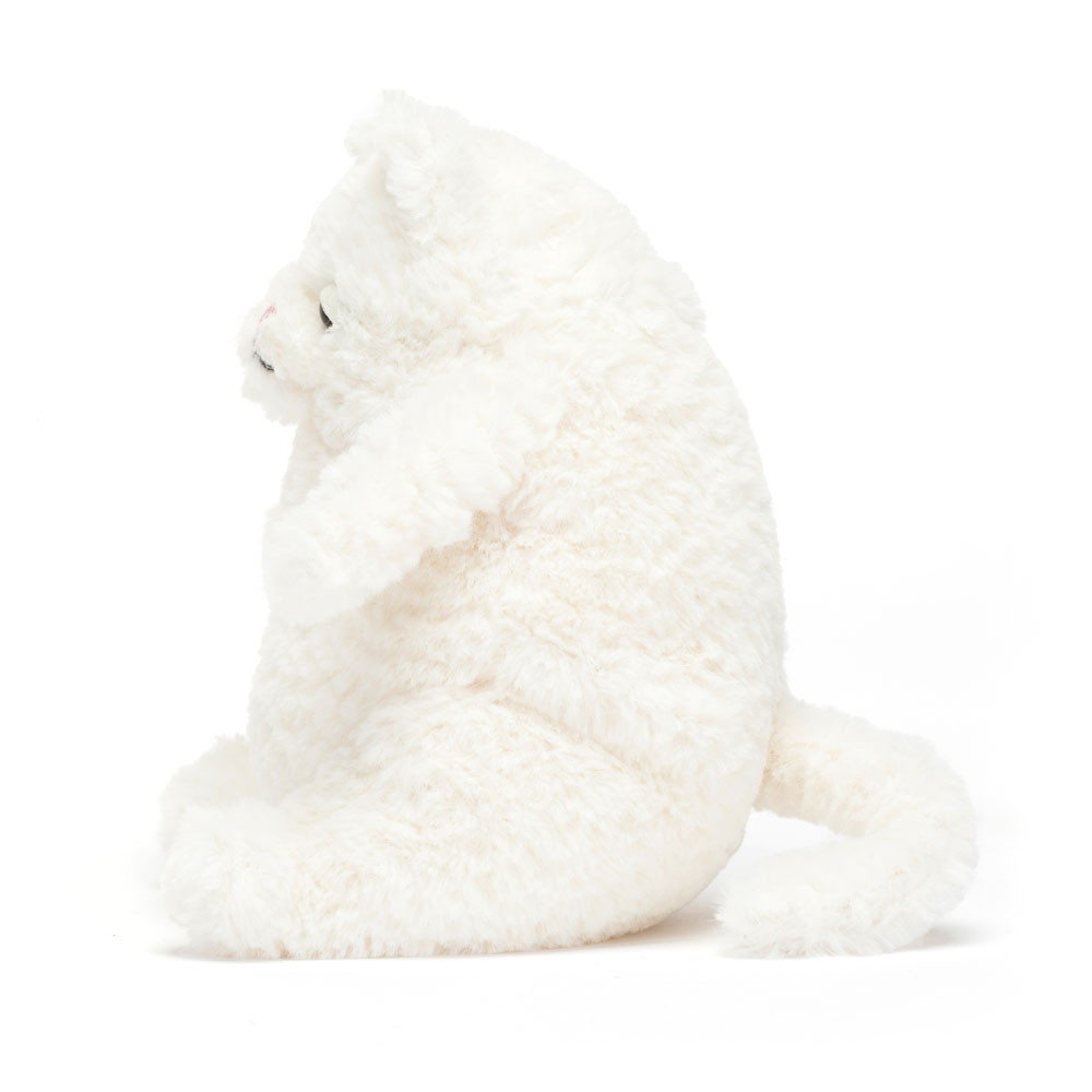 White Jellycat Amore Cat | US-RQIL18760