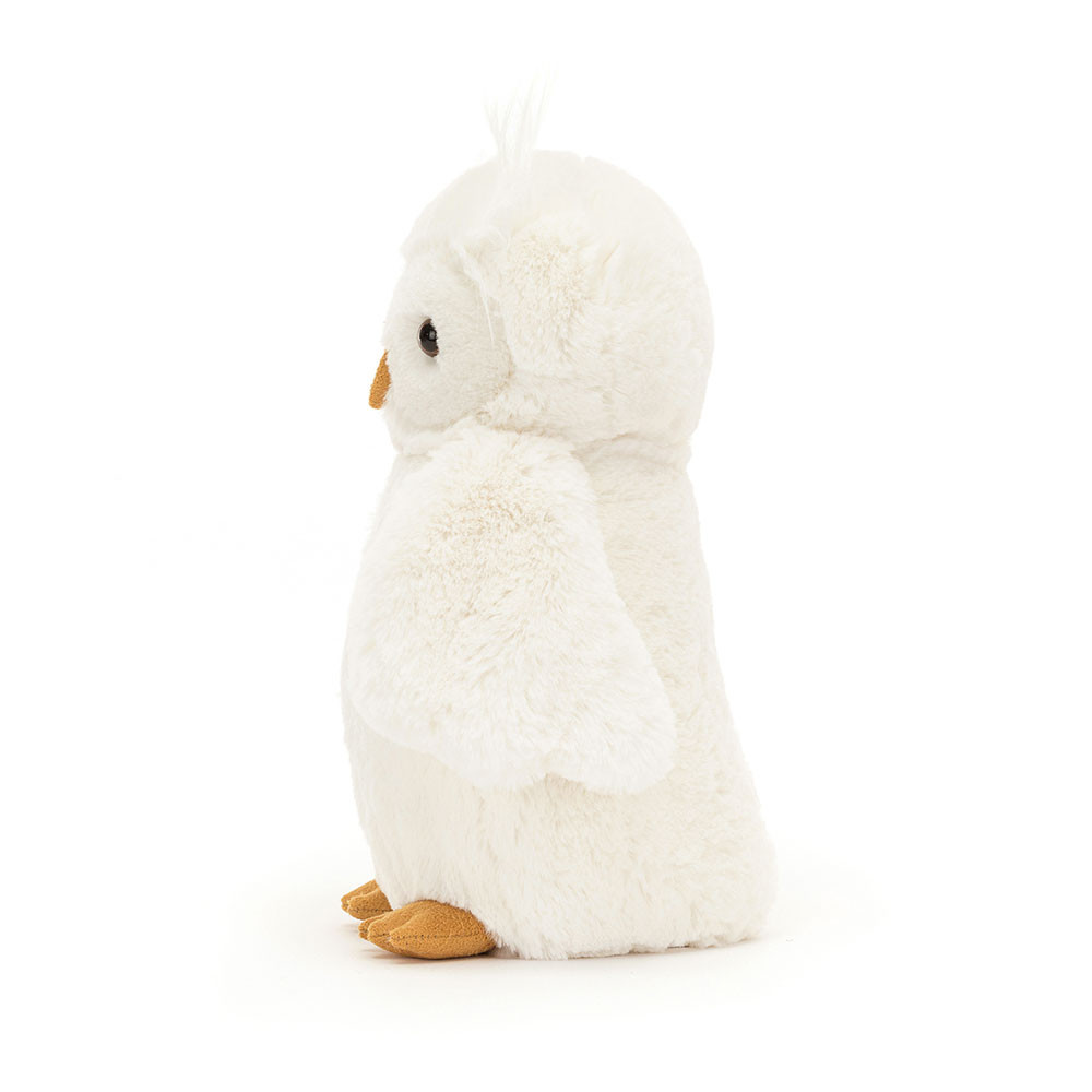 White Jellycat Bashful Owl | US-LNIF92351