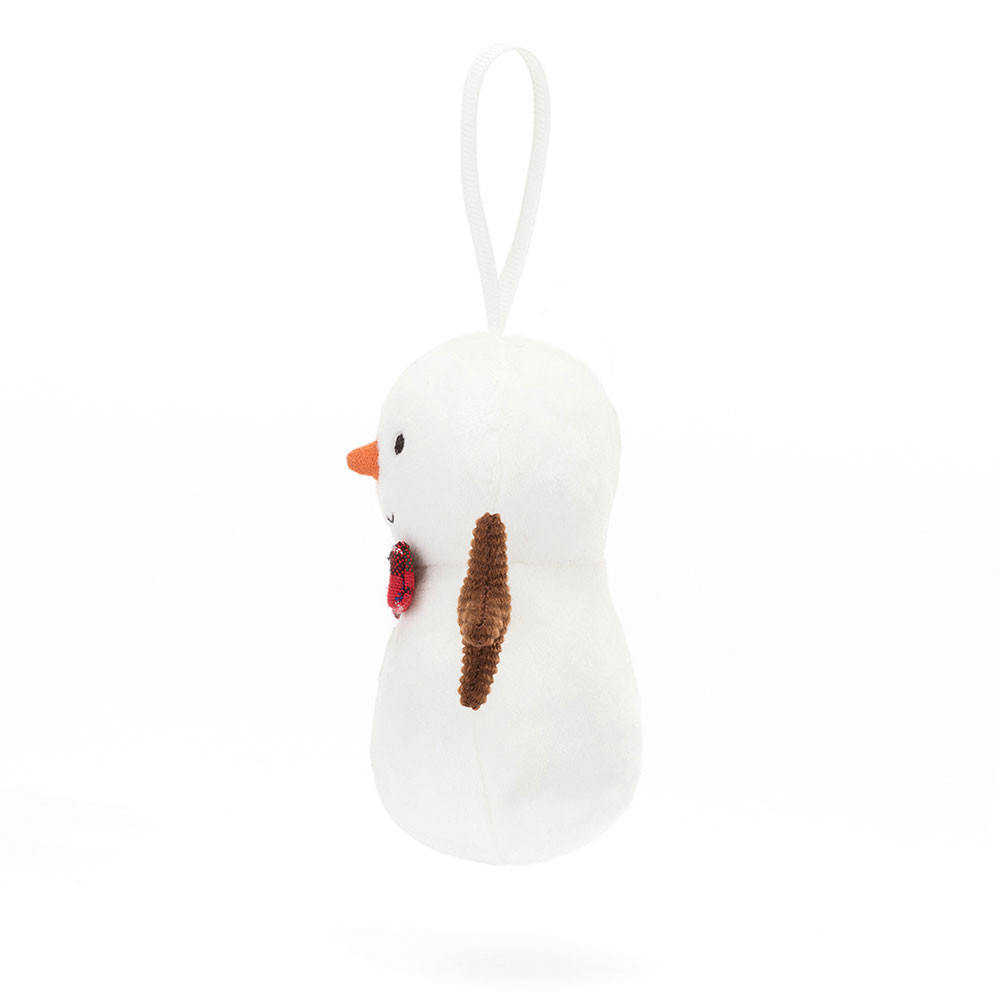 White Jellycat Festive Folly Snowman | US-GEBS03591