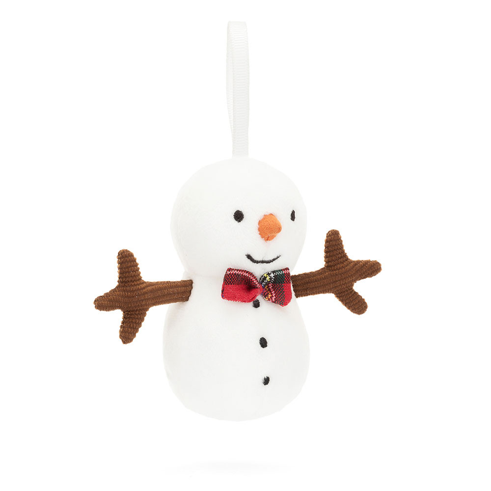 White Jellycat Festive Folly Snowman | US-GEBS03591