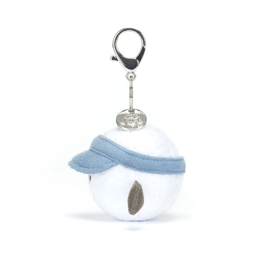 White / Blue Jellycat Amuseables Sports Golf Bag Charm | US-PJNV70958