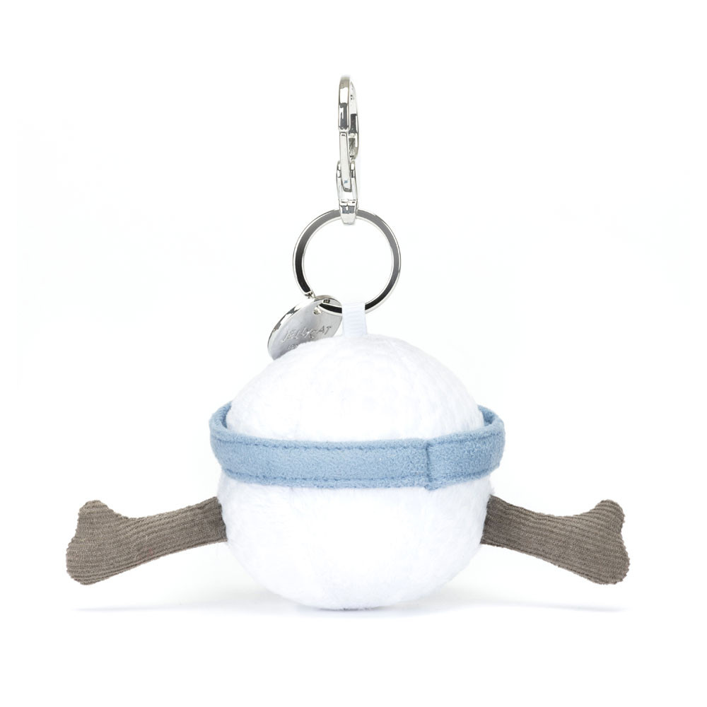 White / Blue Jellycat Amuseables Sports Golf Bag Charm | US-PJNV70958