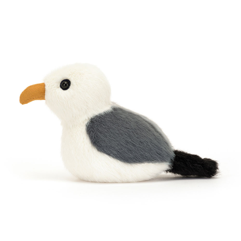 White / Grey Jellycat Birdling Seagull | US-XNWL39154