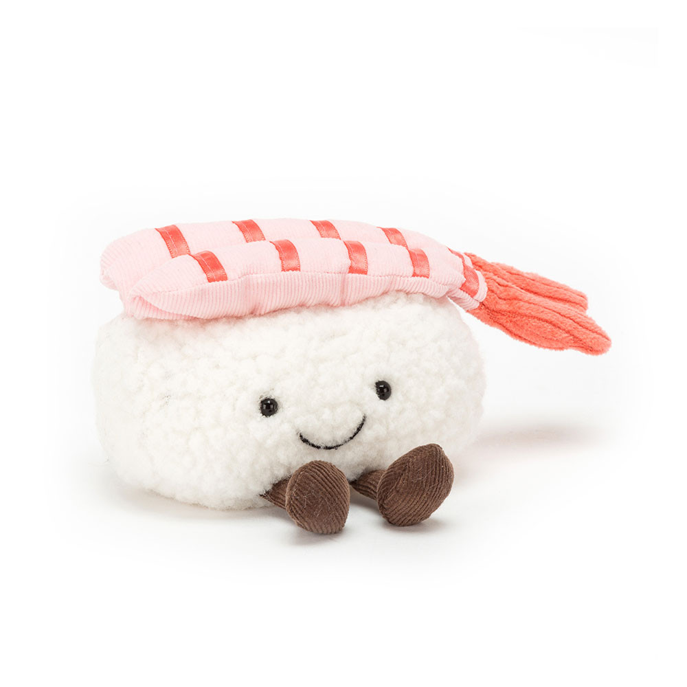 White / Pink Jellycat Silly Sushi Nigiri | US-IUCY71346