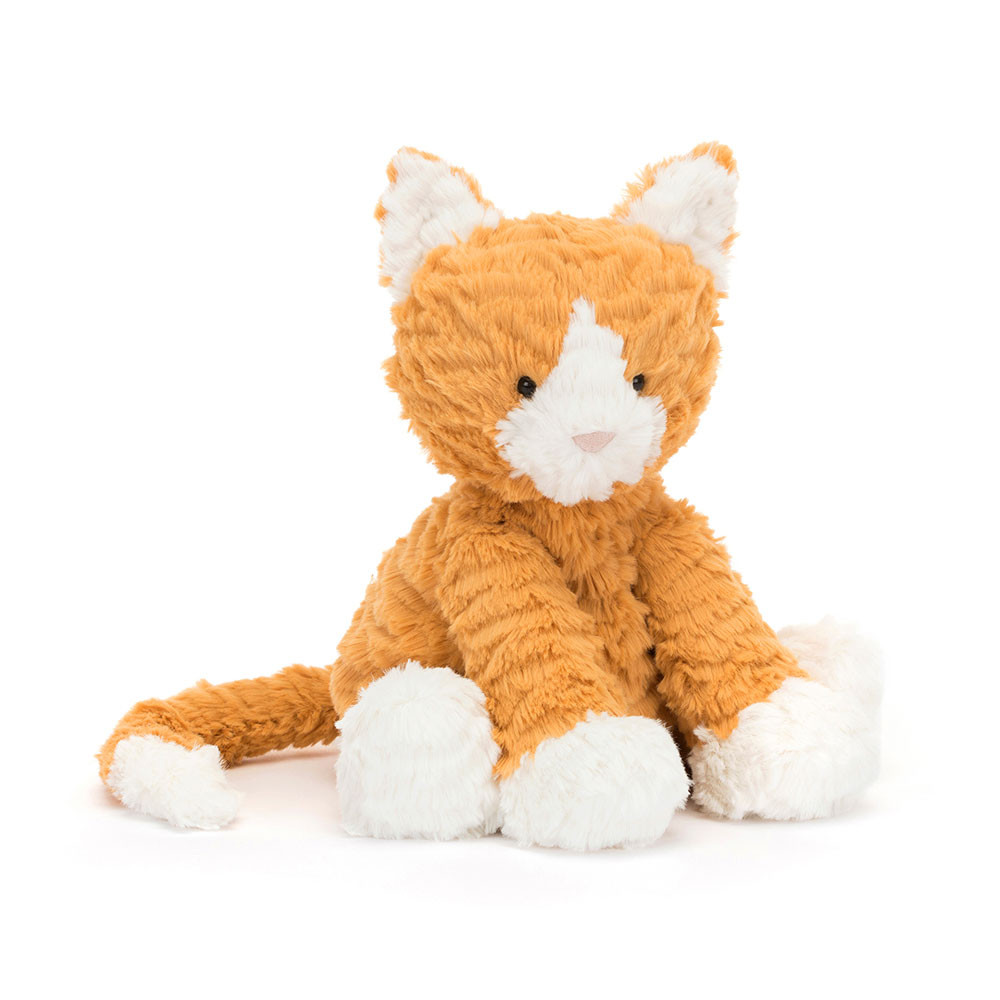 Yellow Jellycat Fuddlewuddle Ginger Cat | US-CVDP24163