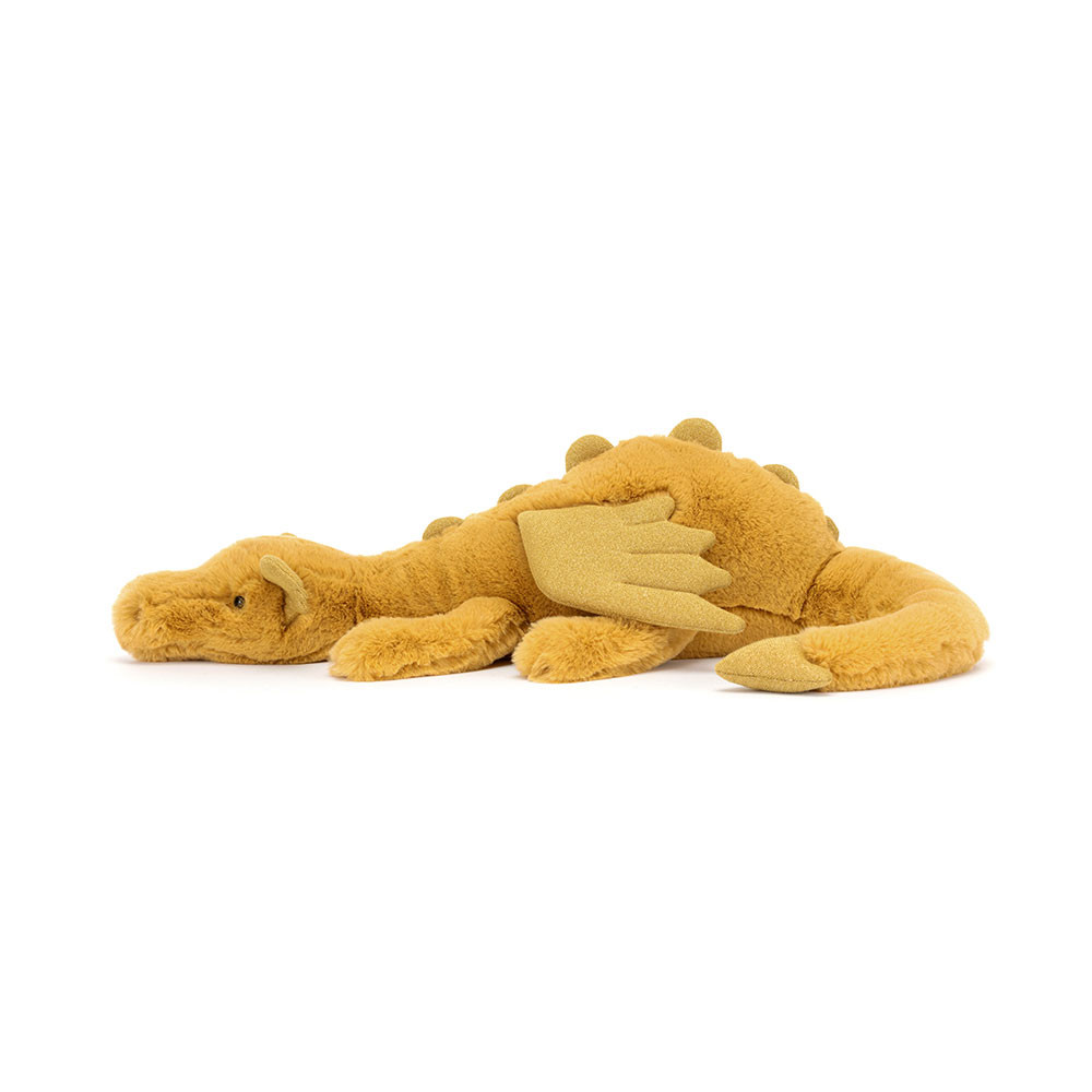 Yellow Jellycat Golden Dragon | US-JWUM20745