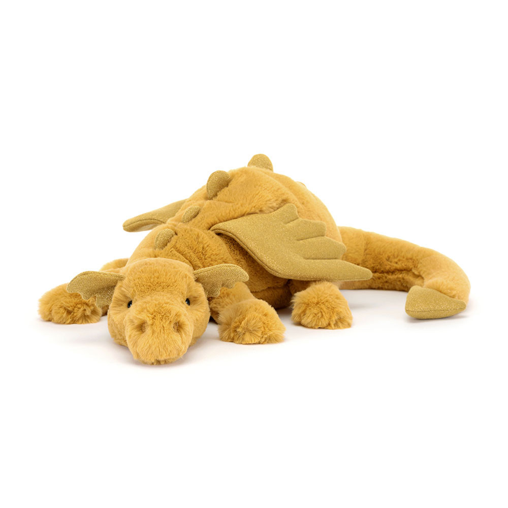 Yellow Jellycat Golden Dragon | US-JWUM20745