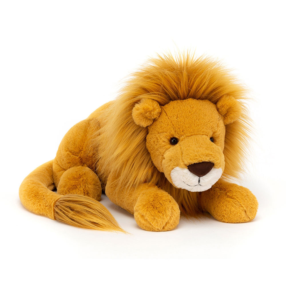 Yellow Jellycat Louie Lion | US-JVBS42903