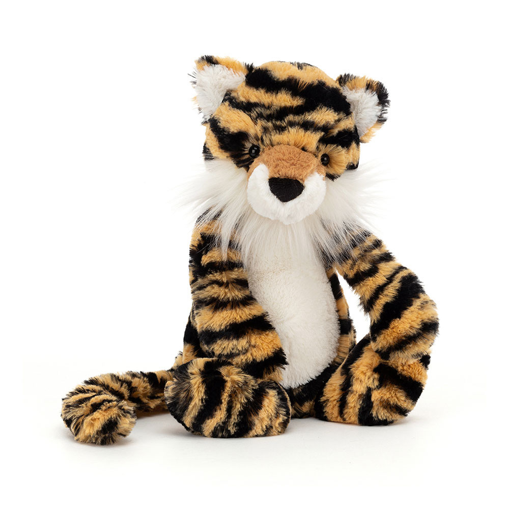 Yellow / Black Jellycat Bashful Tiger | US-WLFZ71624