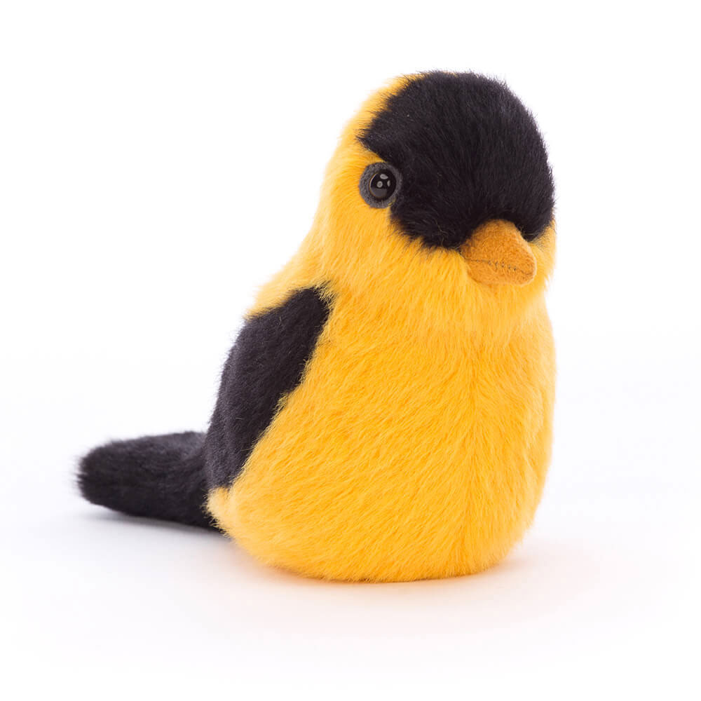 Yellow / Black Jellycat Birdling Goldfinch | US-PTNR72619