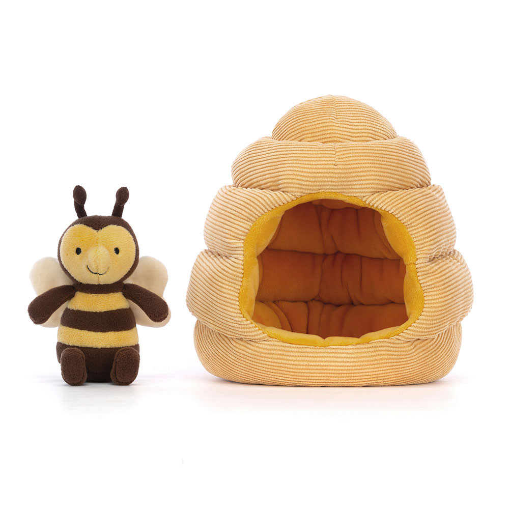 Yellow / Brown Jellycat Honeyhome Bee | US-BMJP59064