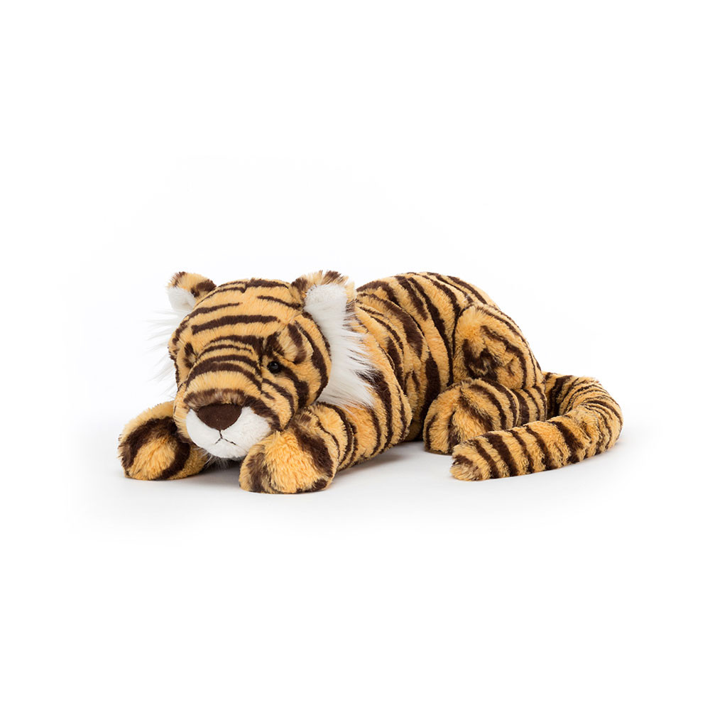 Yellow / Brown Jellycat Taylor Tiger | US-NVSQ82569