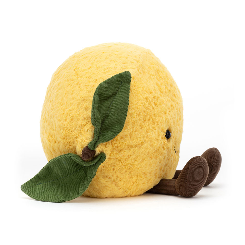 Yellow / Green Jellycat Amuseables Lemon | US-MALT39245